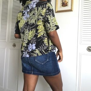 Tommy Bahama silk breezy button-down blouse, XS